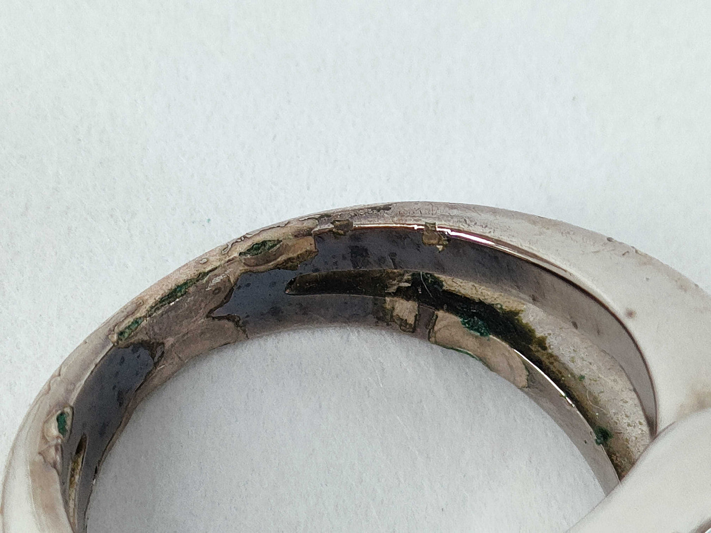 HERMES Serie Corozo Ring, 925, 10.4g, Size 51