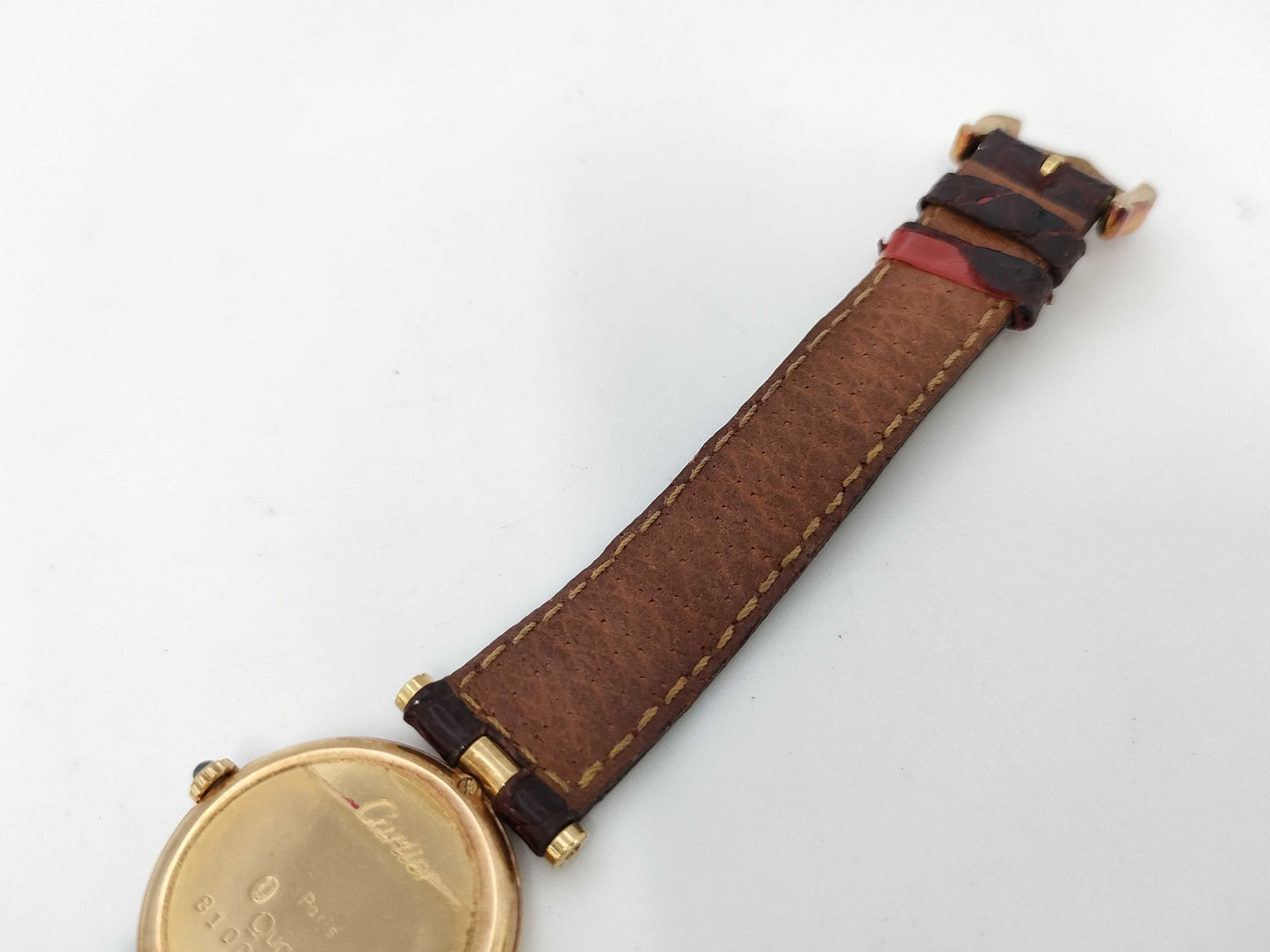 Cartier Must Vendome 810024173 Quartz K18 Women's Watch