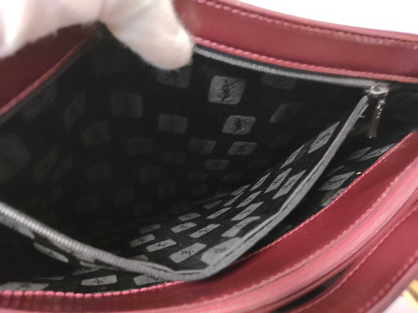 Yves Saint Laurent Red Handbag