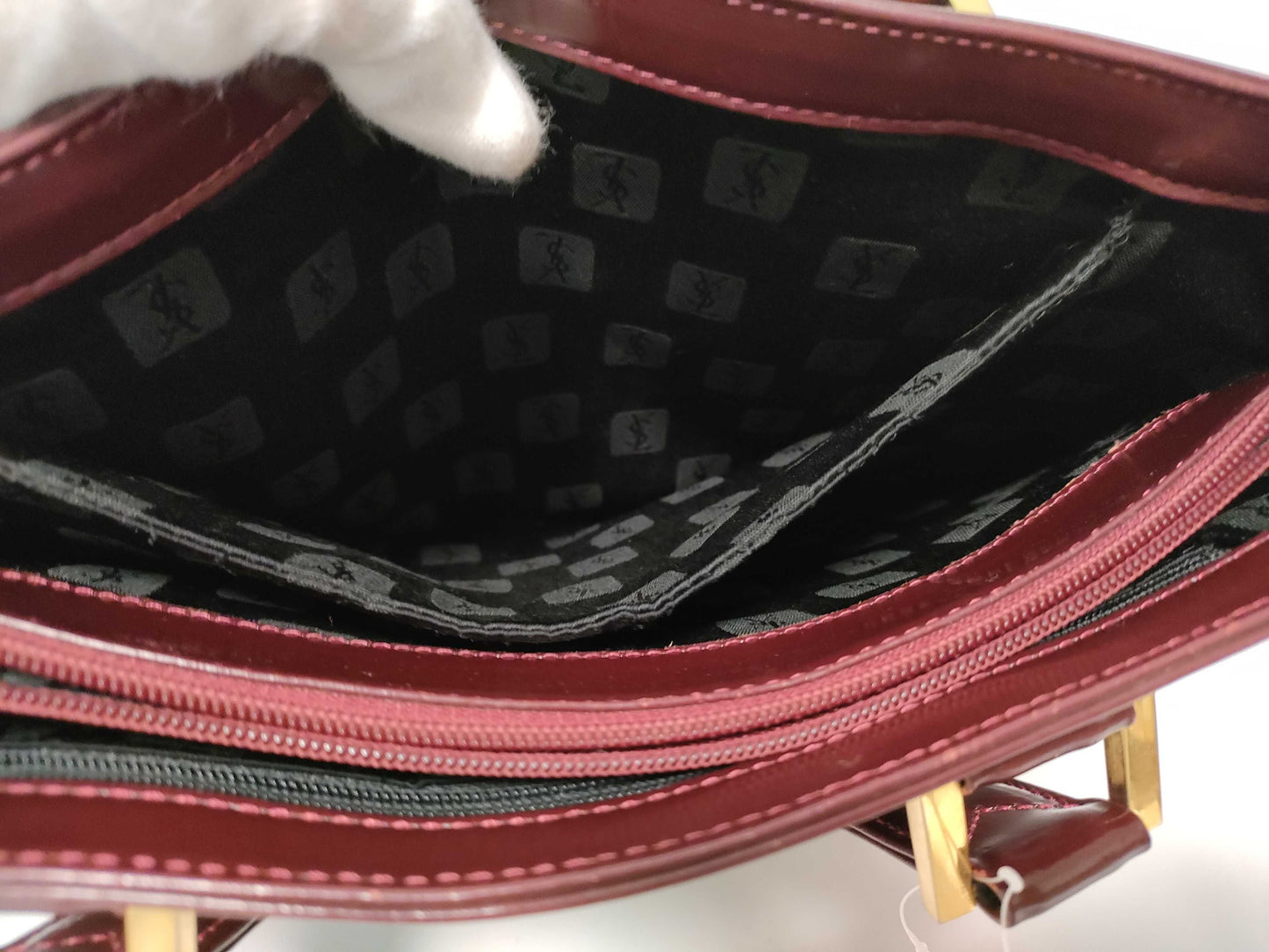 Yves Saint Laurent Red Handbag