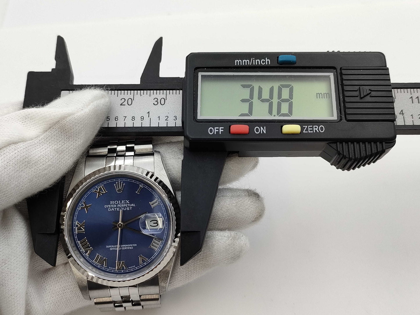 ROLEX 16234 U322657 Bright Blue Men's Watch
