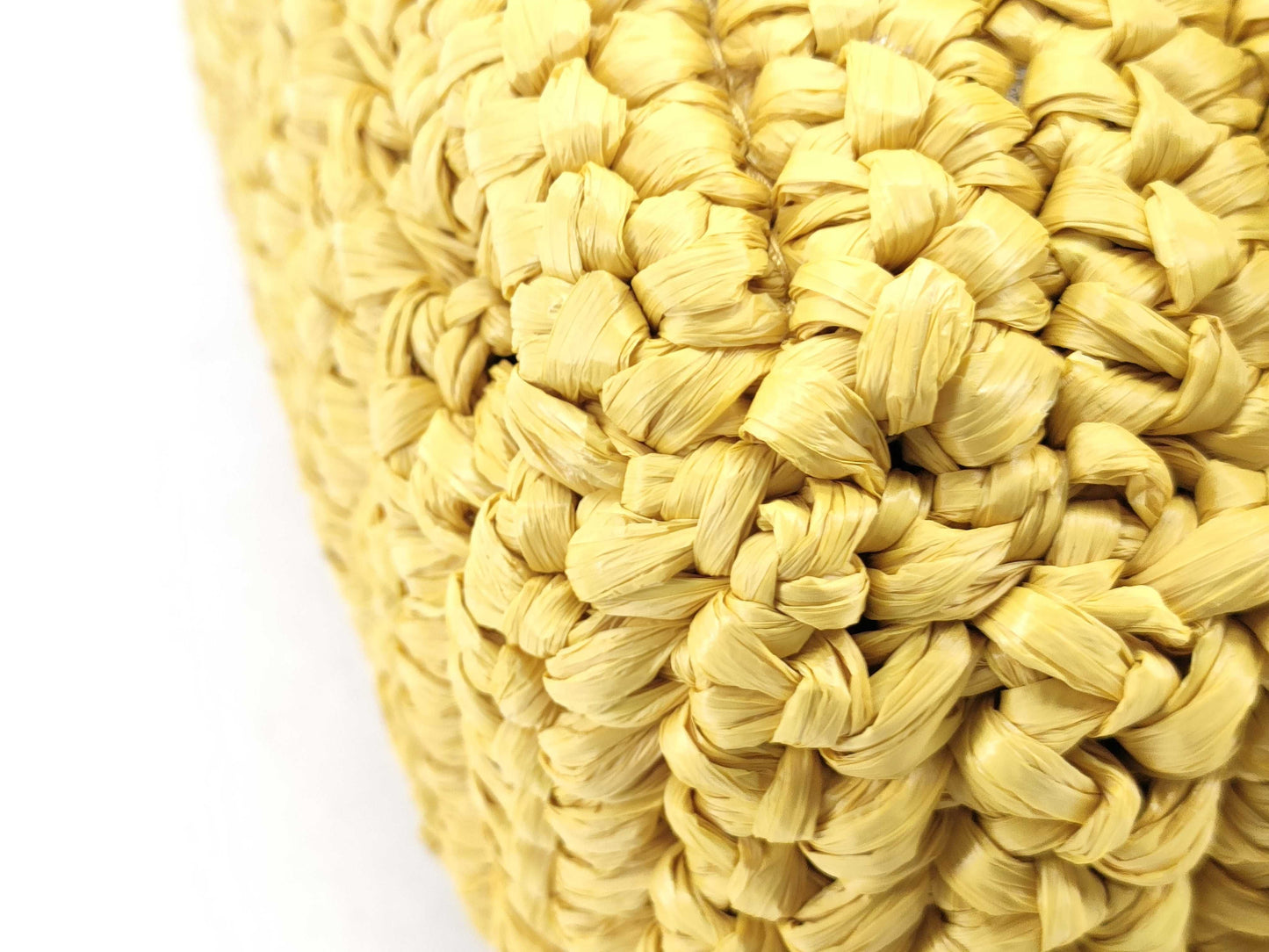 Yves Saint Laurent Unused Niki Chain Shoulder Bag in Raffia