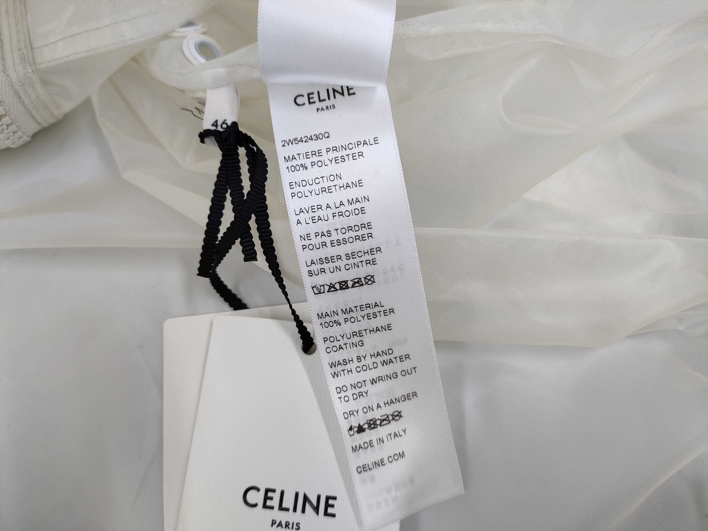 Celine Unused Skeleton Jacket Size 46