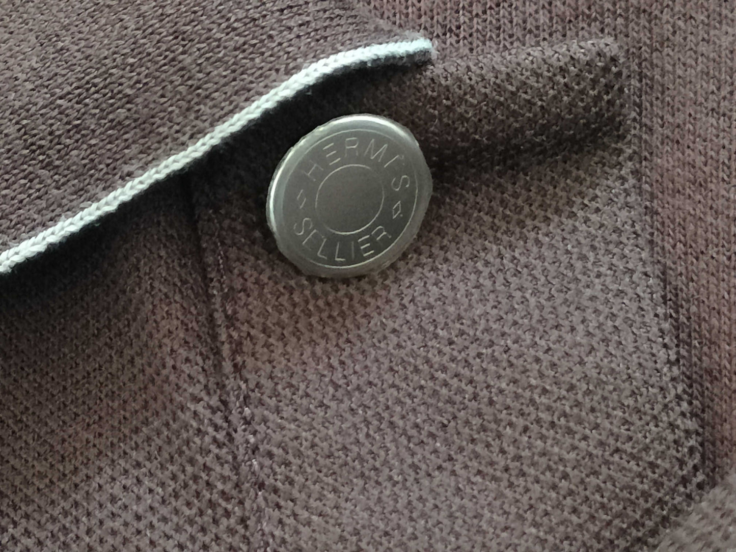 HERMES polo shirt shirt