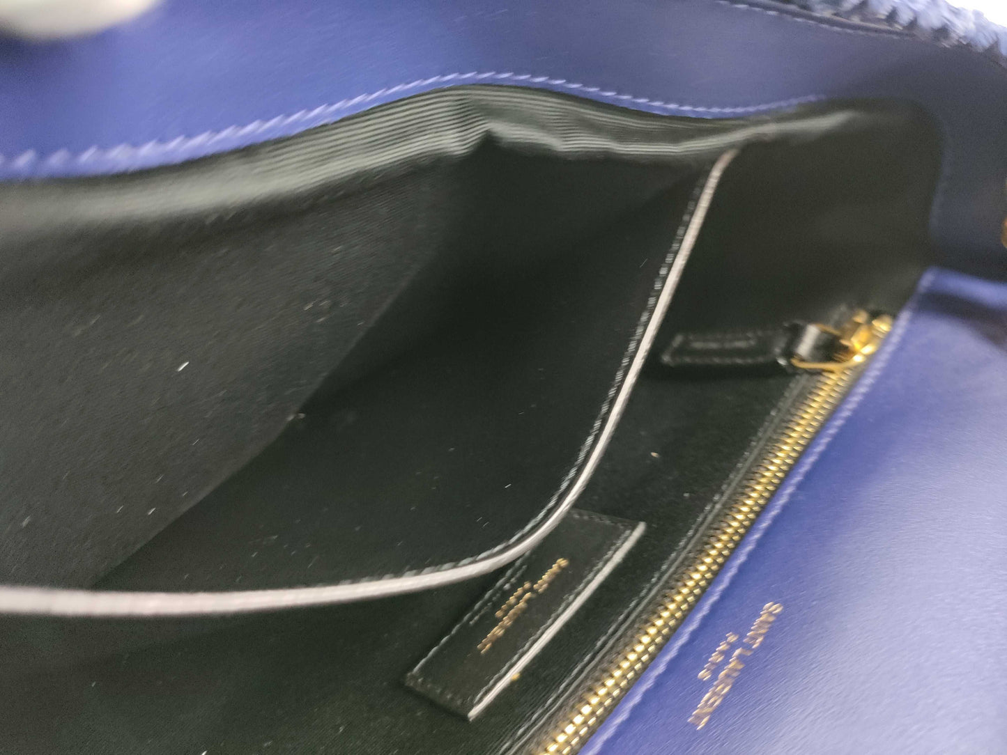 Yves Saint Laurent Unused Niki Chain Shoulder Bag in Raffia