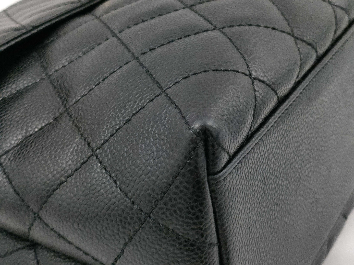CHANEL Caviar Skin Matelasse Handbag