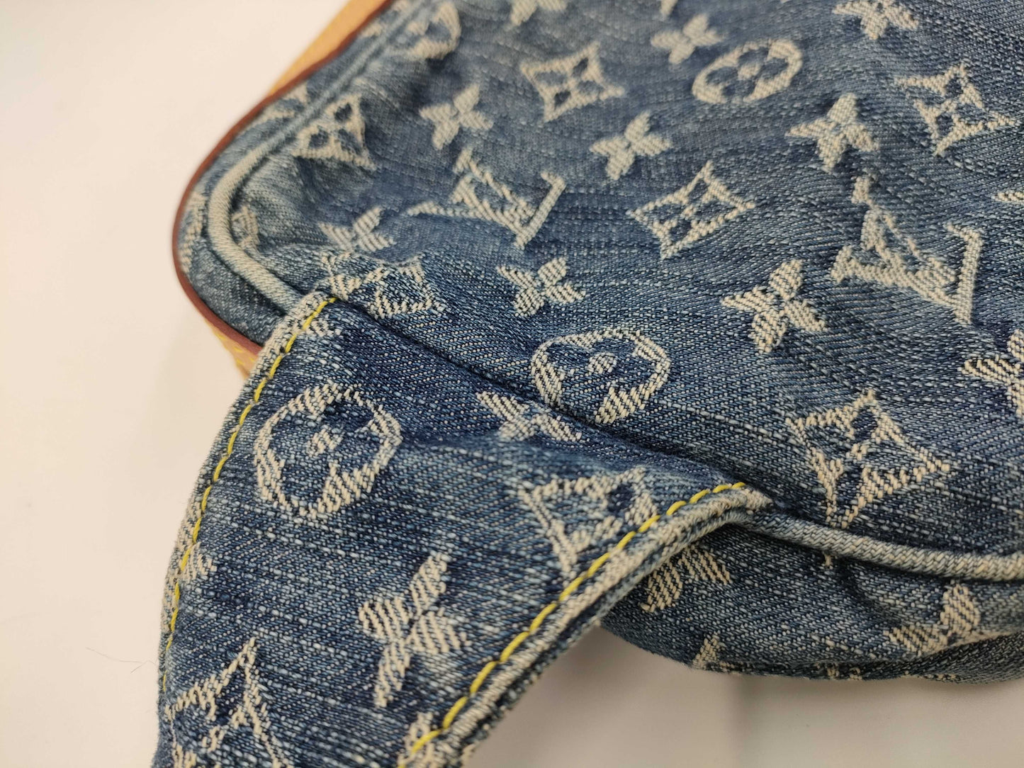 LOUIS VUITTON Denim Bum Bag Waist Bag