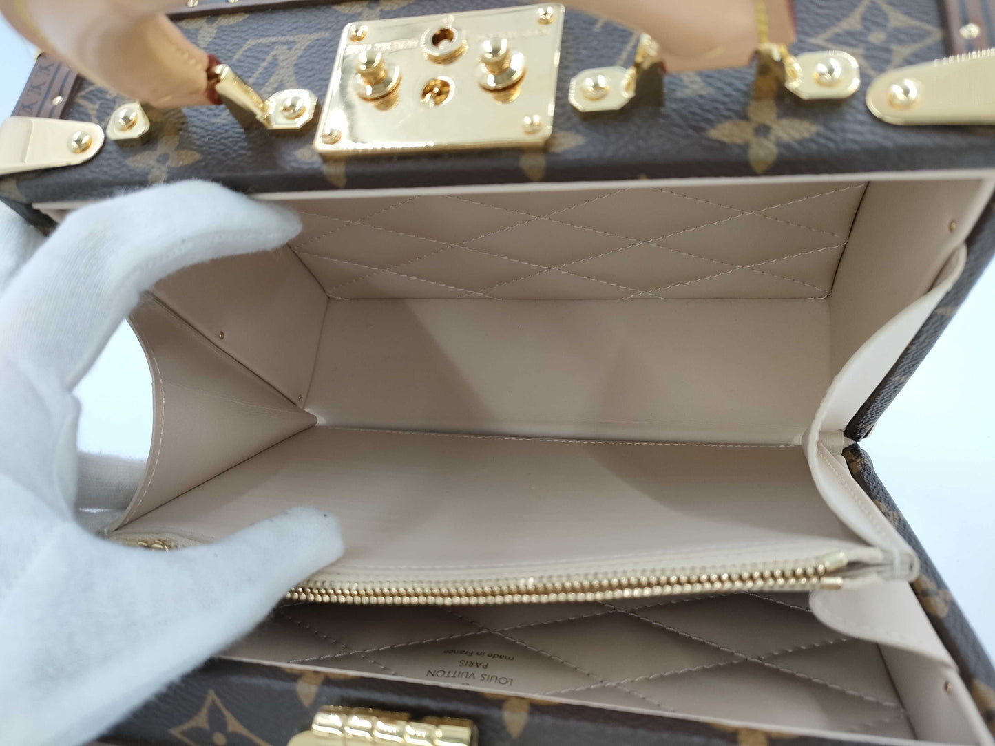 LOUIS VUITTON Monogram Petite Valise Vanity Bag