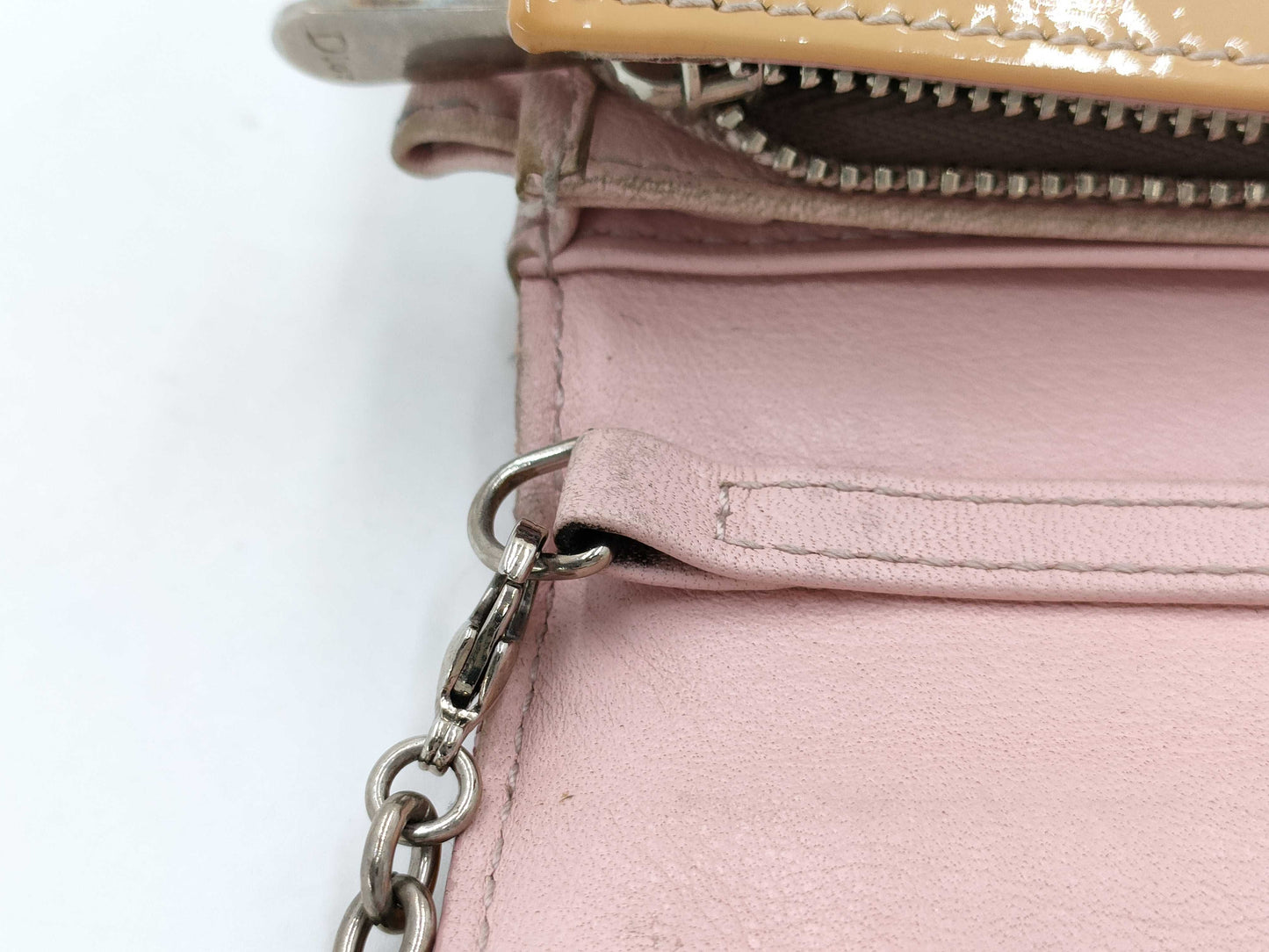 Dior Cannage Chain Wallet