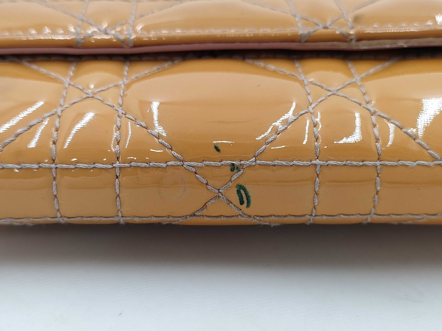 Dior Cannage Chain Wallet