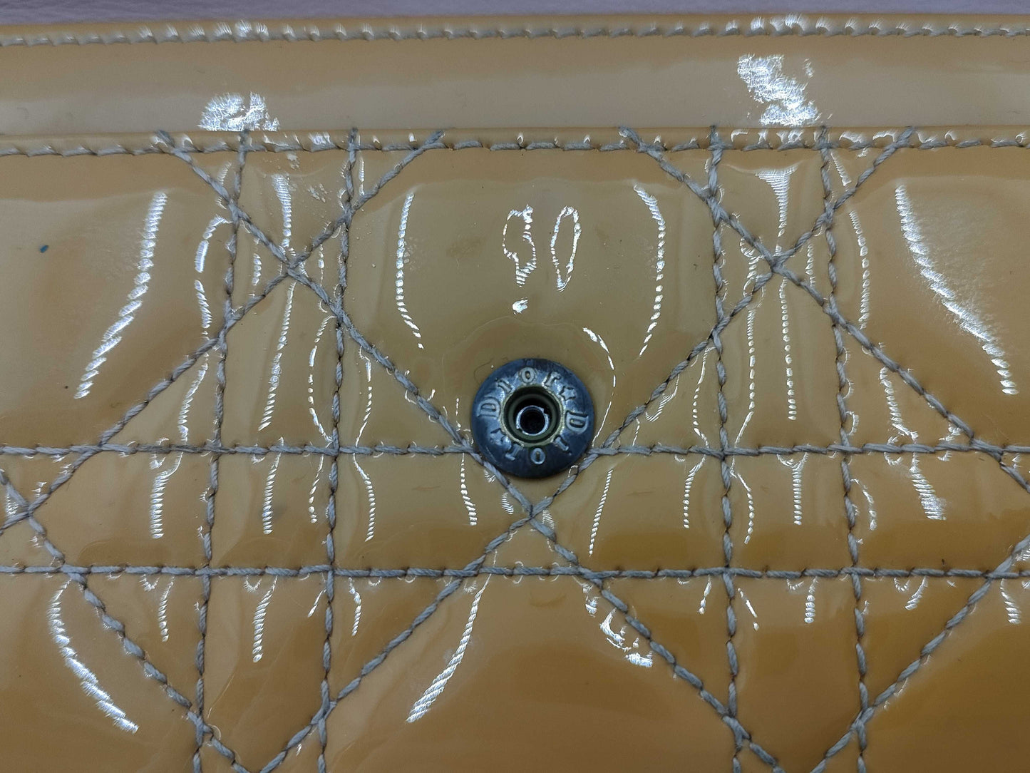 Dior Cannage Chain Wallet