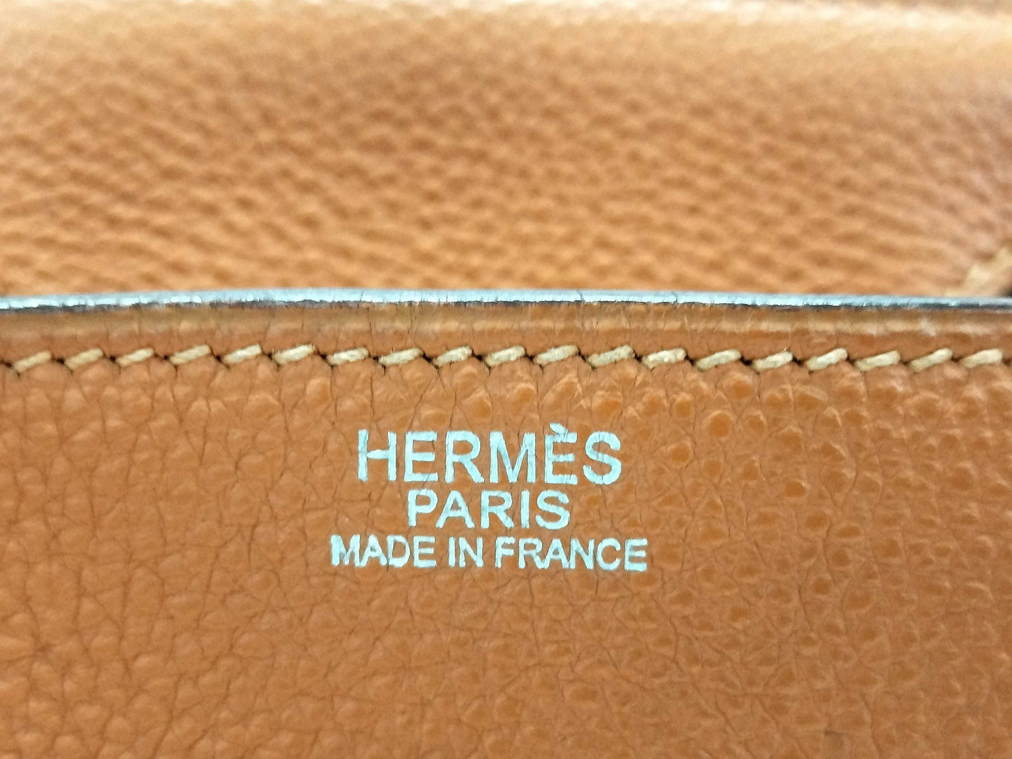 HERMES Birkin 30 Handbag, Potiron, Silver Hardware, Togo Leather, □J Stamped, Handbag