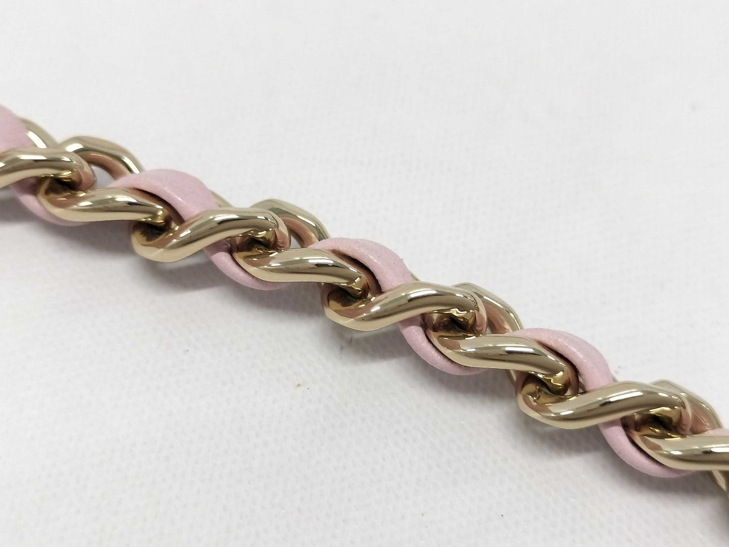 CHANEL 2-Way Vanity Chain Shoulder Bag with Double Zipper, Pink Gold Hardware, Patent Leather, C66HH63H