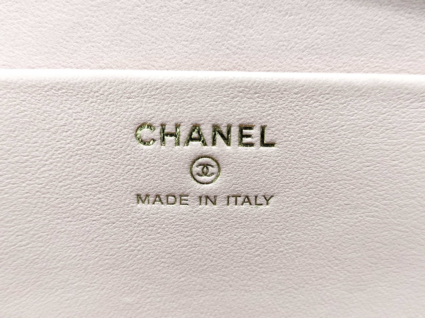 CHANEL 2-Way Vanity Chain Shoulder Bag with Double Zipper, Pink Gold Hardware, Patent Leather, C66HH63H