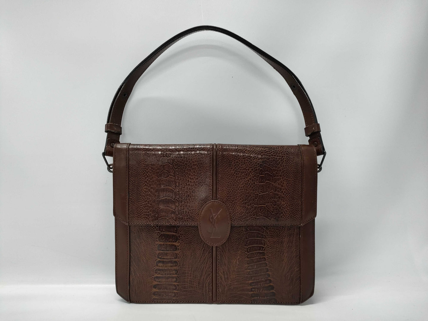 Yves Saint Laurent Brown Shoulder Bag