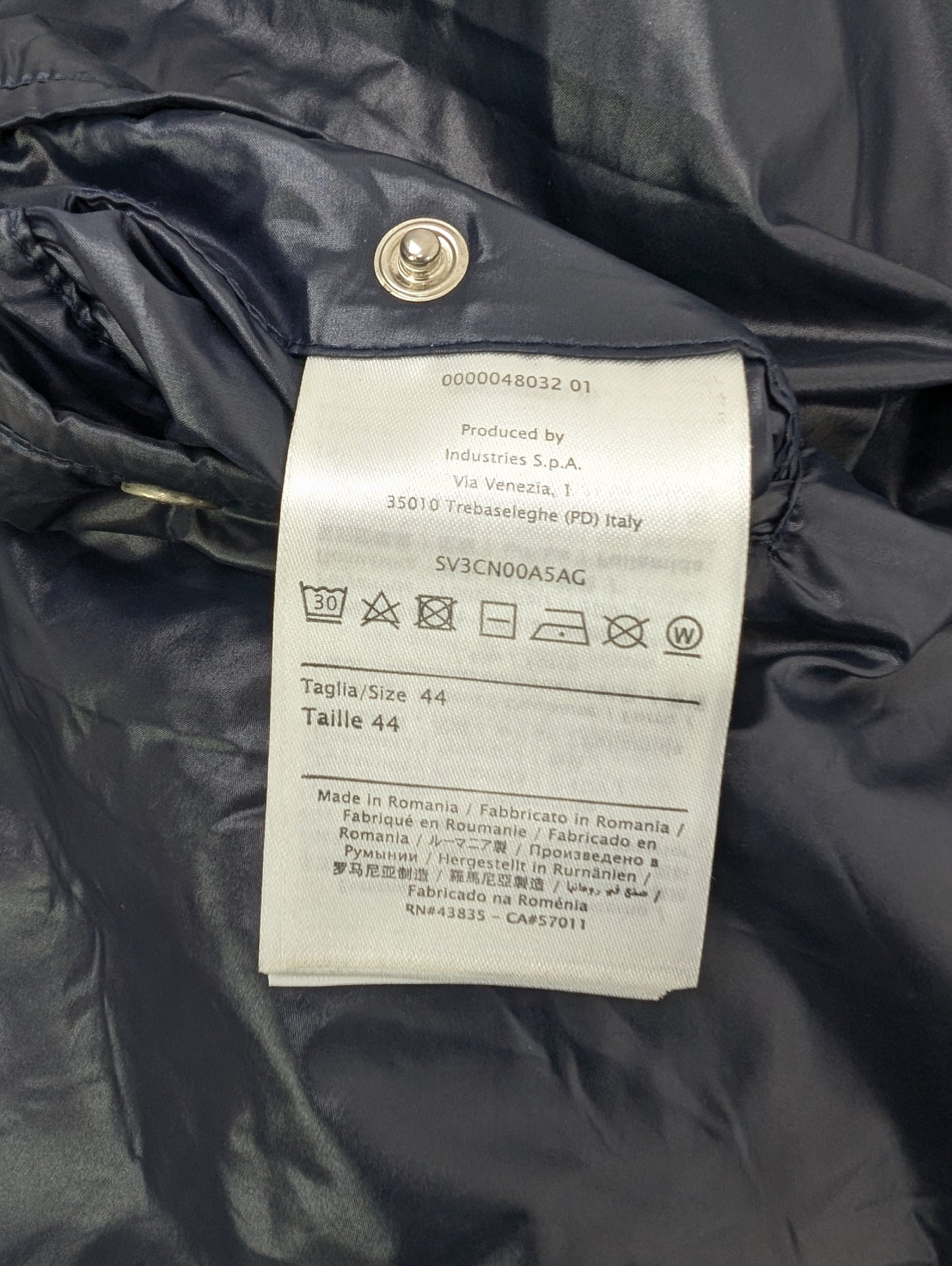 MONCLER VALENTINO Down Jacket, Size 2