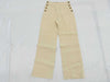 CHANEL CHANEL Chanel Flare Pants with Coco Mark Buttons P37315 Pants
