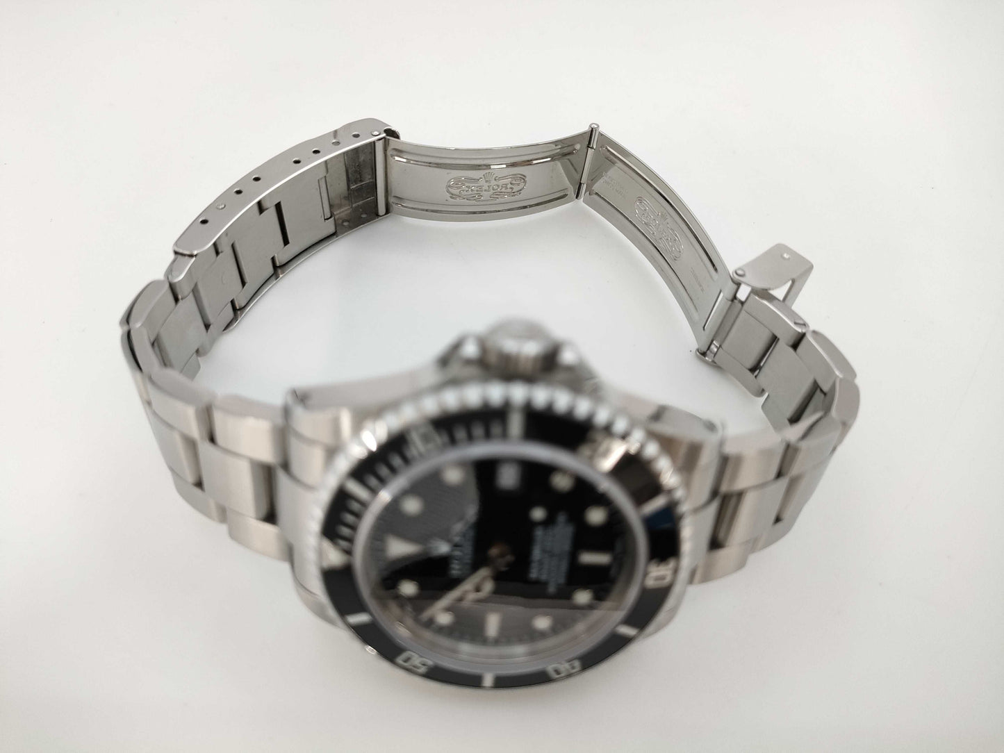 ROLEX 16600 A744599 Black Dial Men's Watch