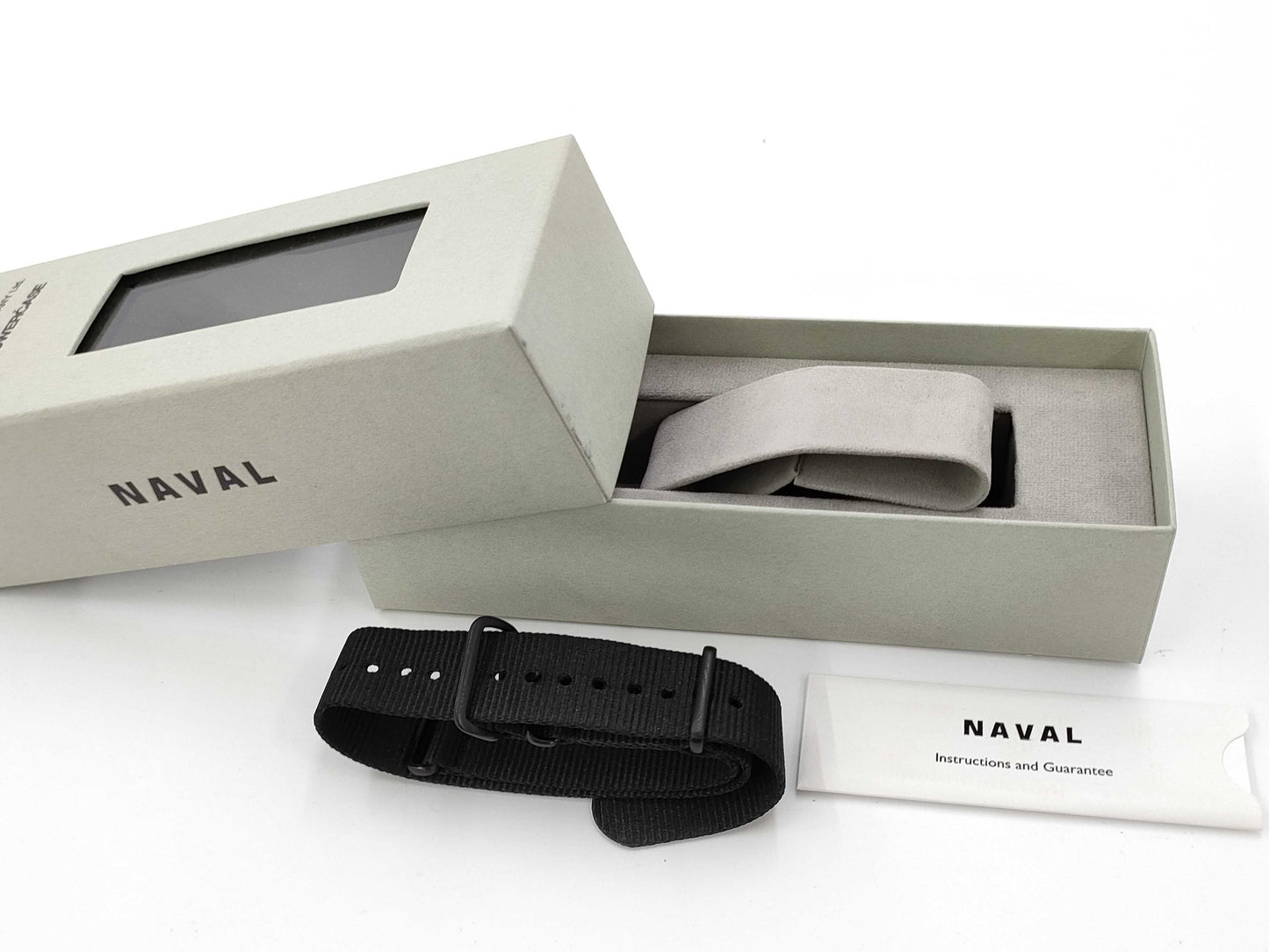 Naval Watch VJ52-V0B0 170077 Quartz Black Dial Men's Watch