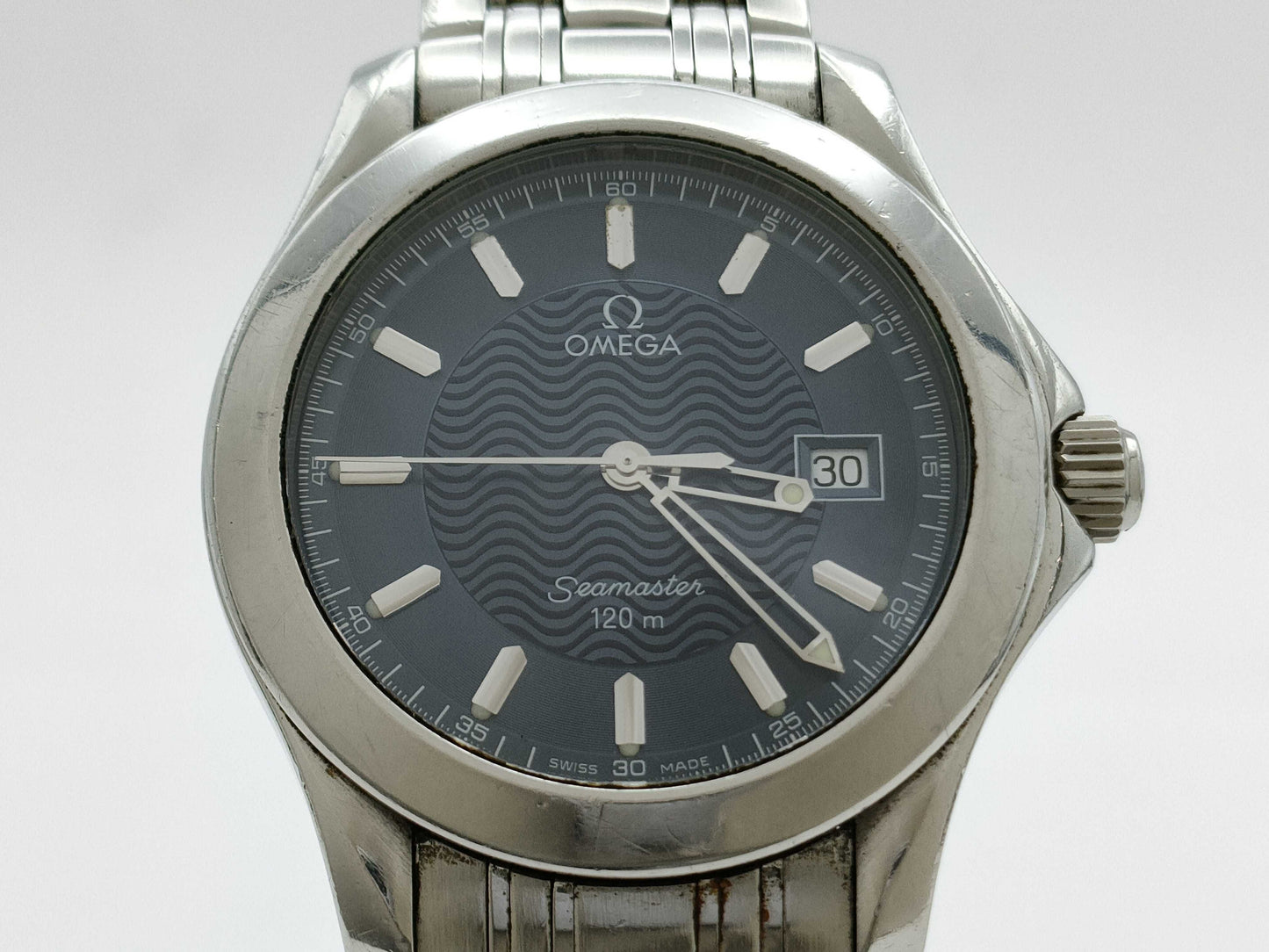 OMEGA 2511.81 57271673 Quartz Blue Dial Men's Watch