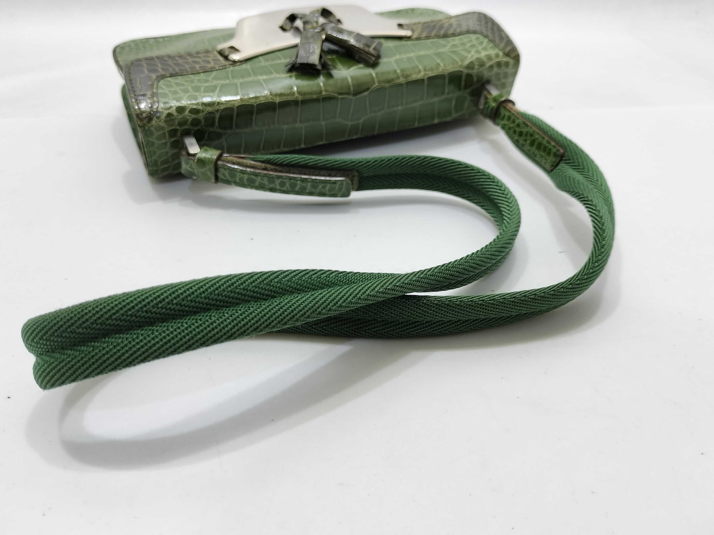 PRADA PRADA Genuine Crocodile Shoulder Bag Shoulder Bag