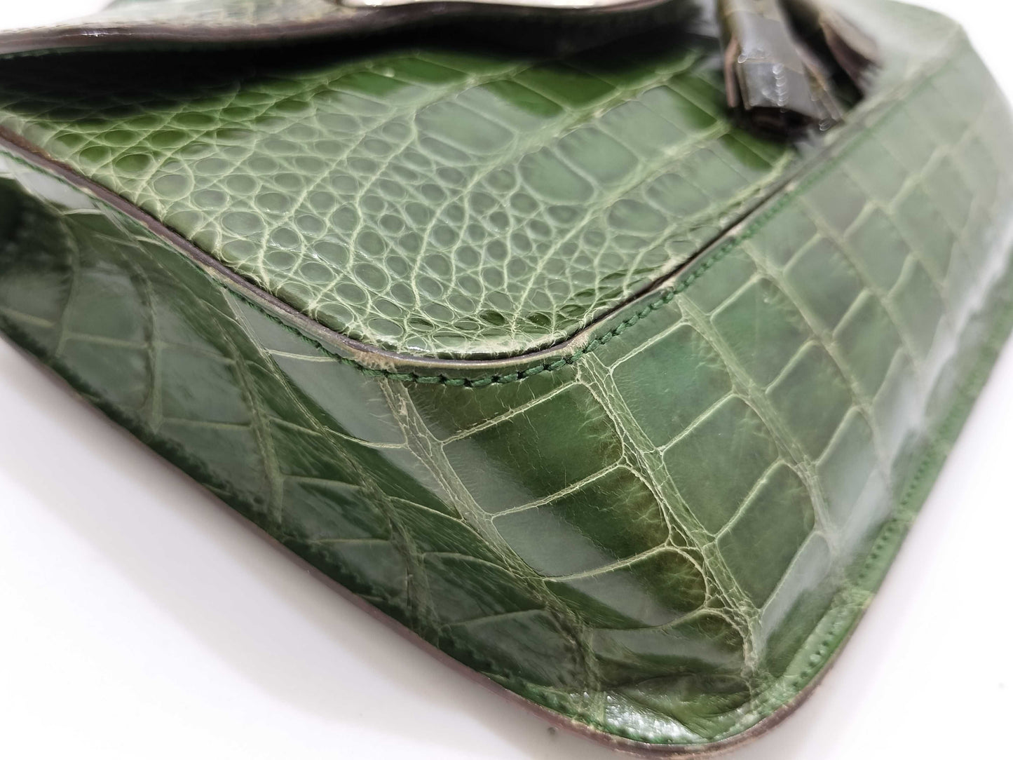 PRADA PRADA Genuine Crocodile Shoulder Bag Shoulder Bag