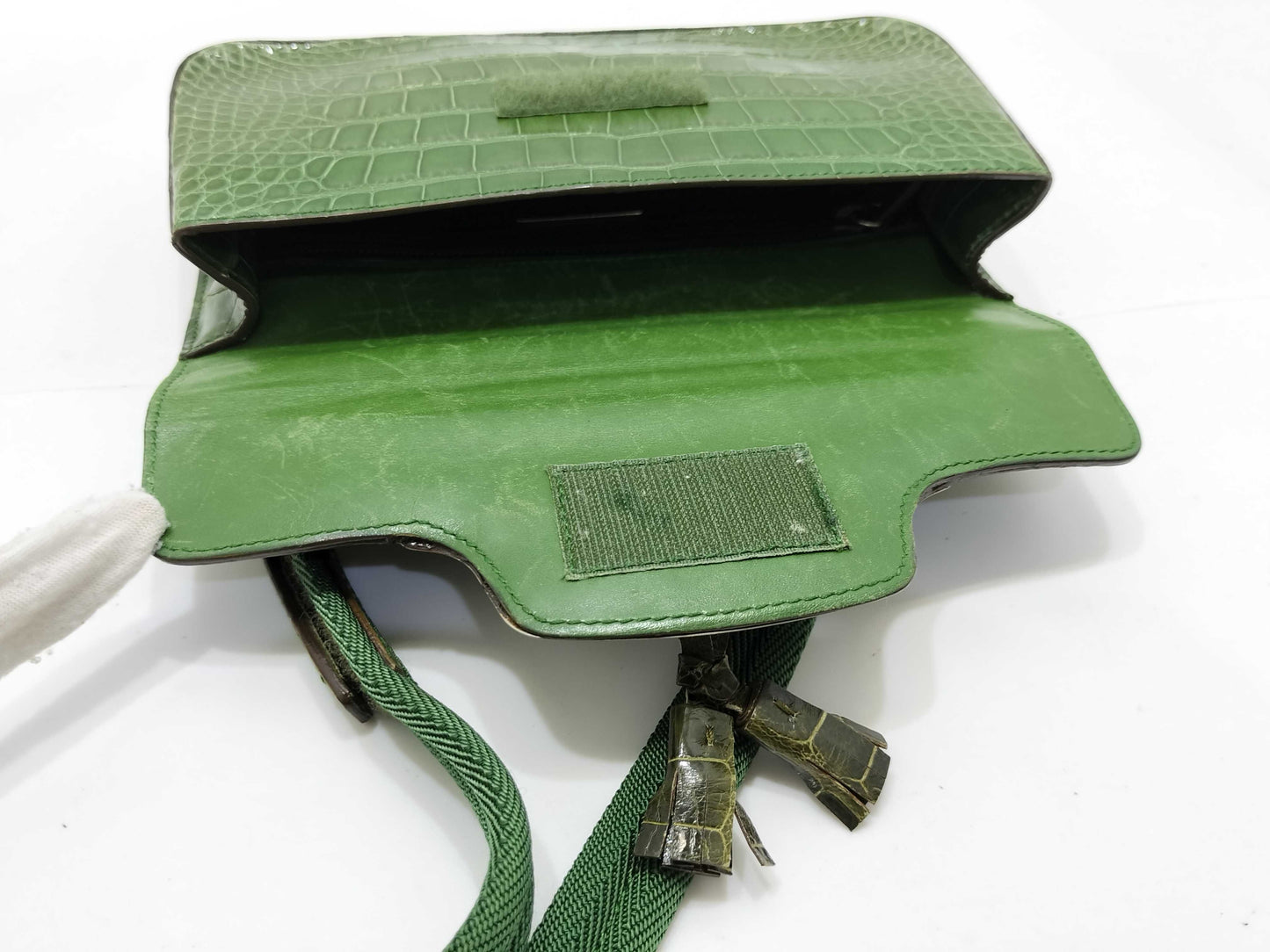 PRADA PRADA Genuine Crocodile Shoulder Bag Shoulder Bag
