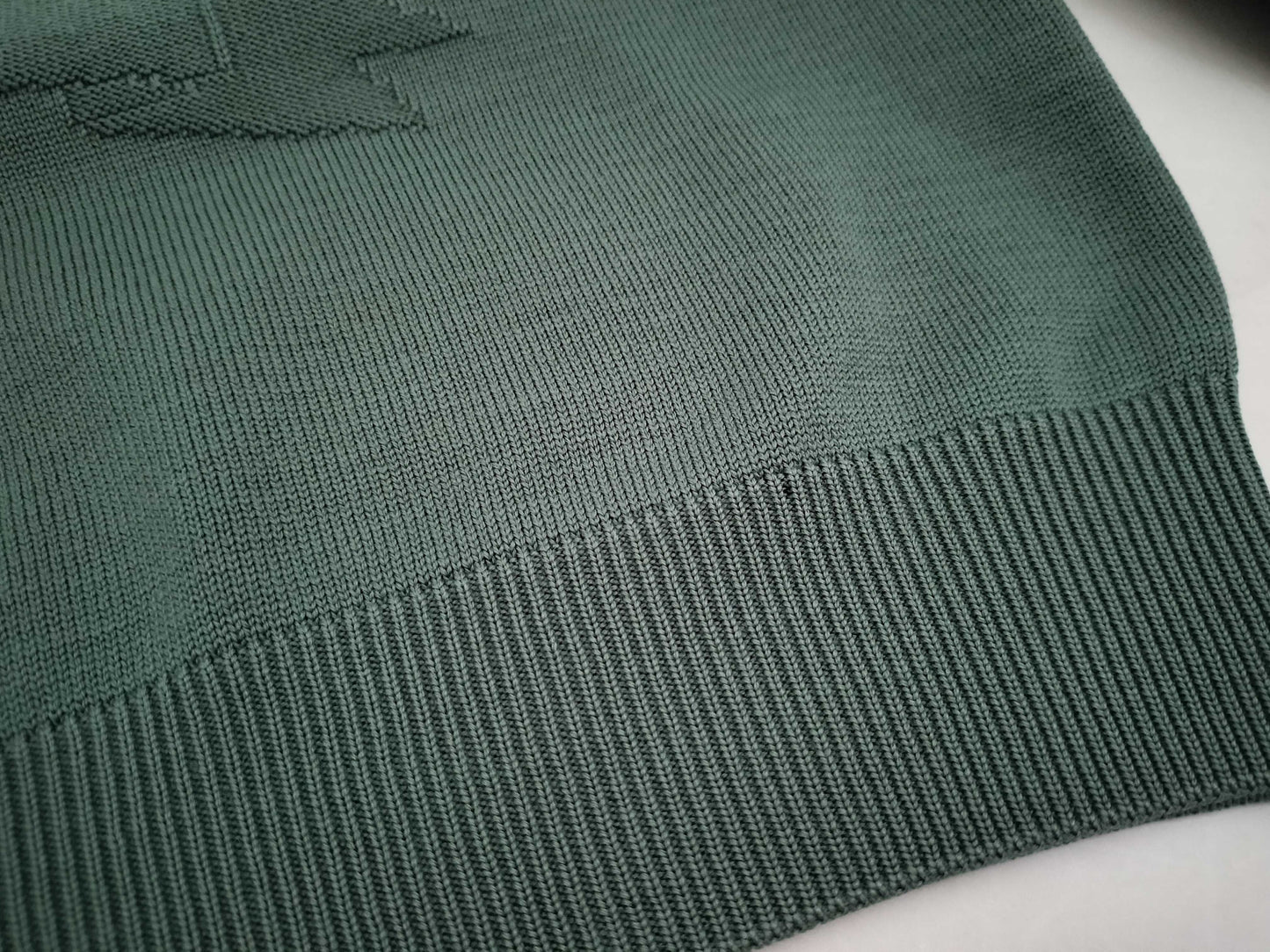 Sports CD Logo Embroidered Sweatshirt Green L Top