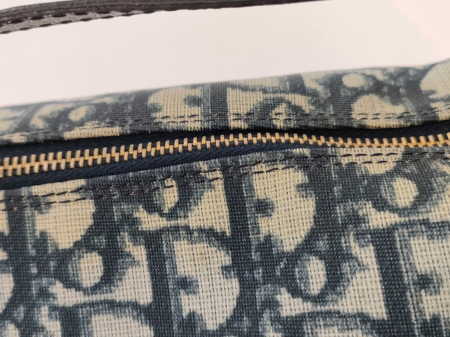 Dior Trotter Handbag Blue Pouch Handbag