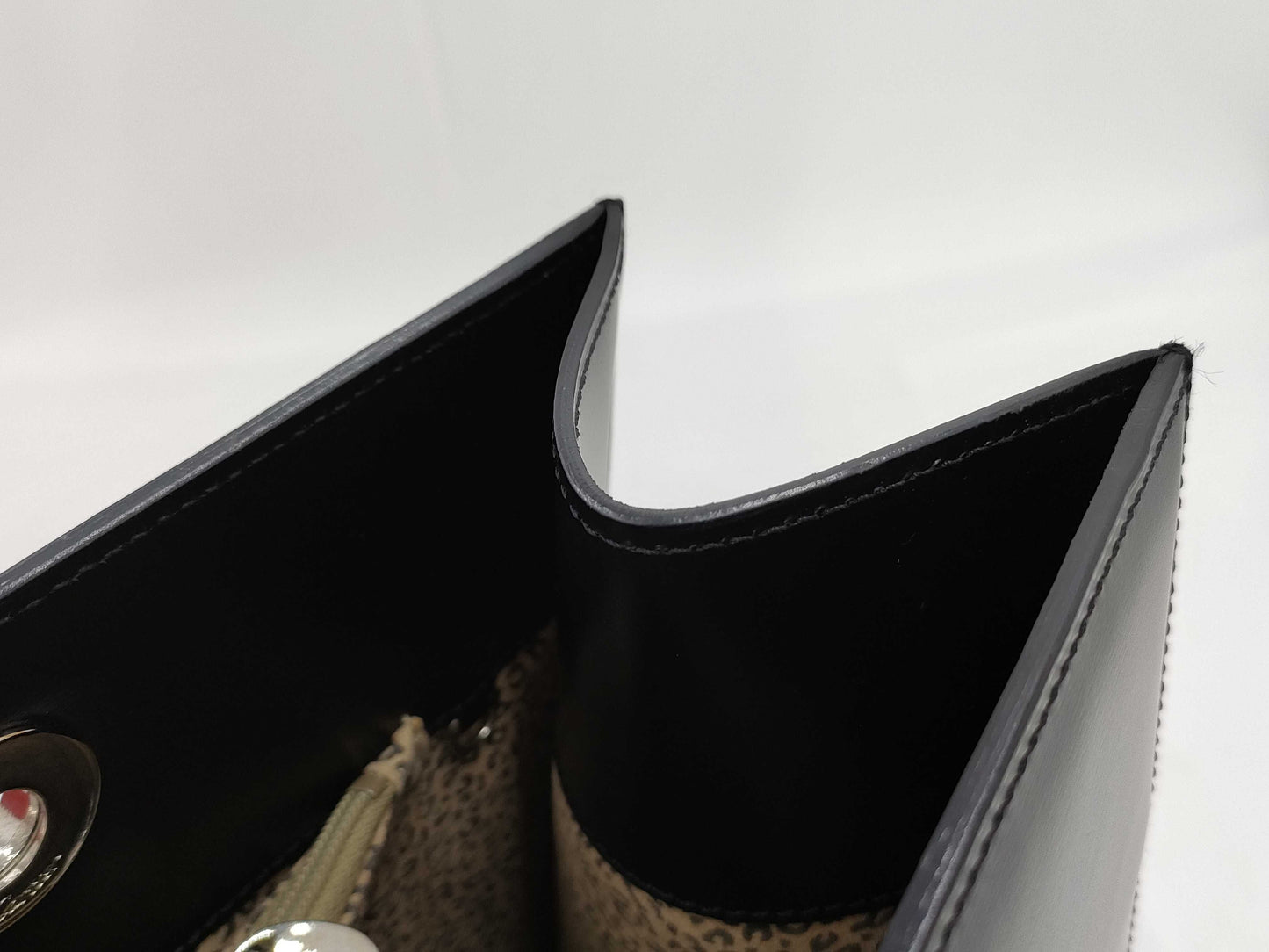 Cartier Panthere Leather Black Tote Bag with Box