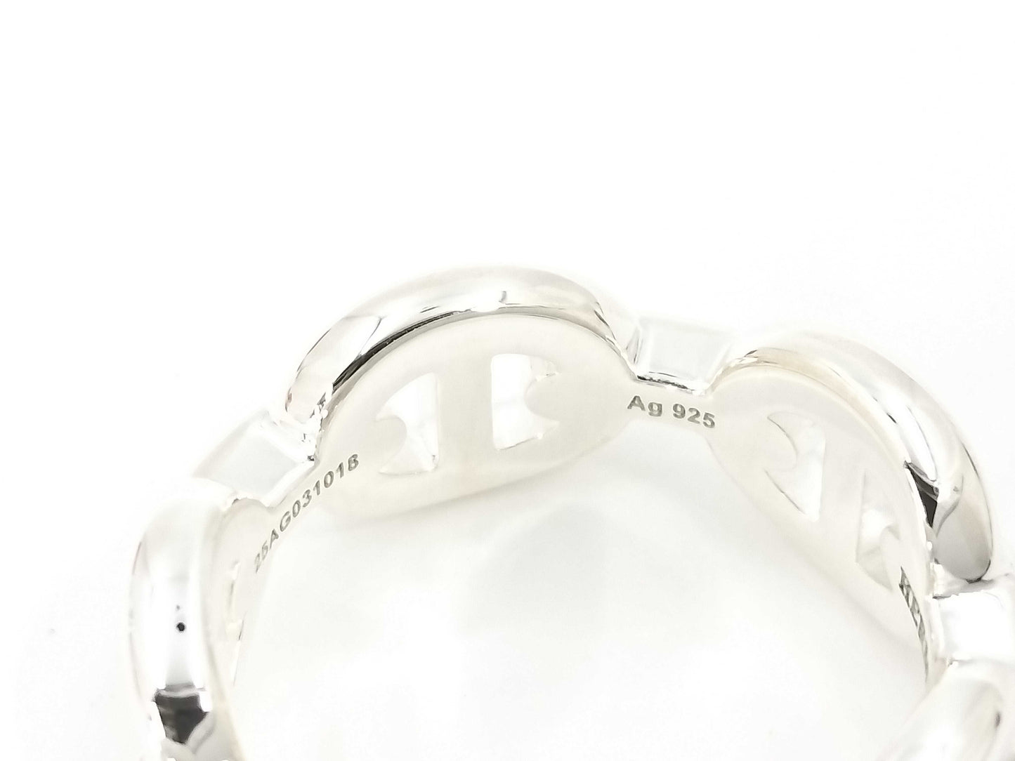 HERMES HERMES Chaine d'Ancre Ring #50 Purchase Date 25.8.27 Ring