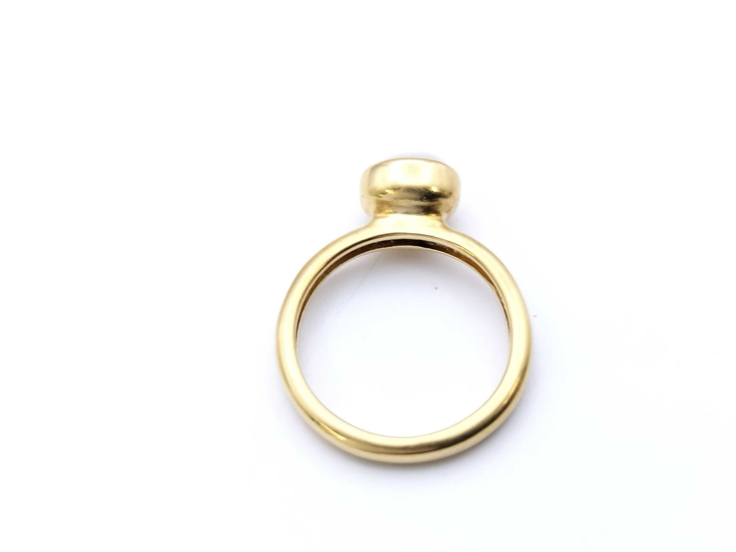 agete Pearl K18 3.0g Ring