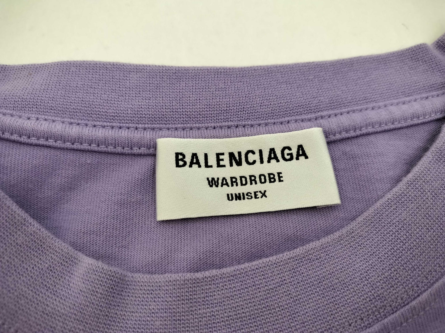 BALENCIAGA BALENCIAGA T-shirt Purple T-shirt