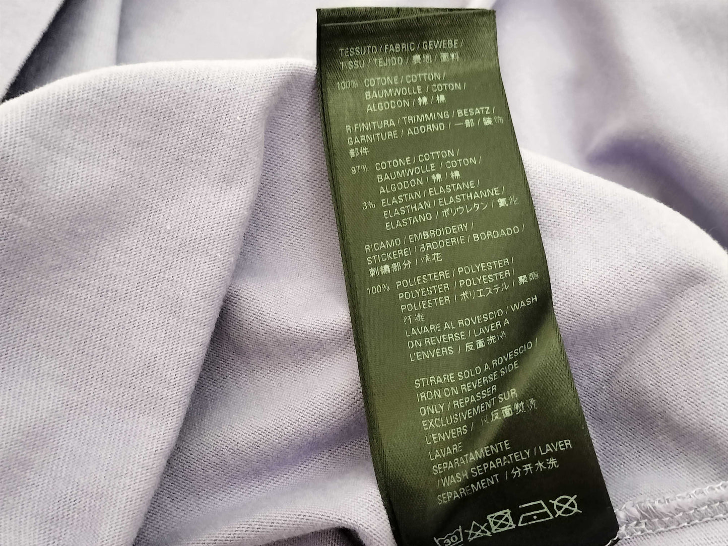 BALENCIAGA BALENCIAGA T-shirt Purple T-shirt