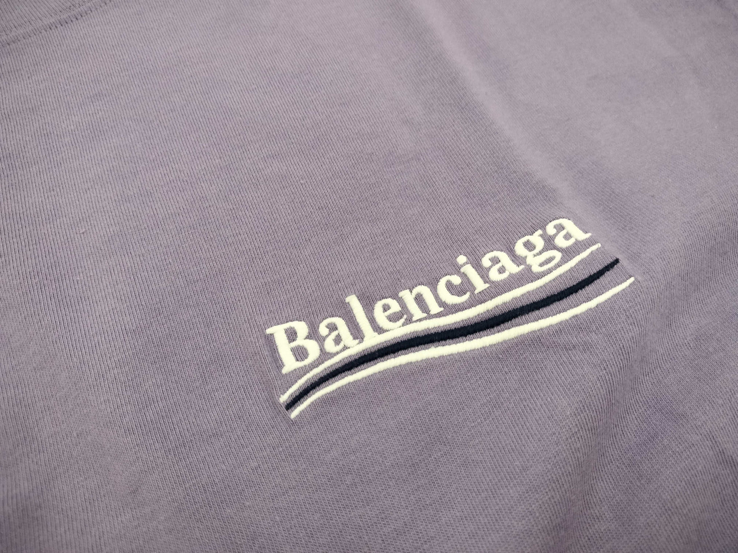 BALENCIAGA BALENCIAGA T-shirt Purple T-shirt