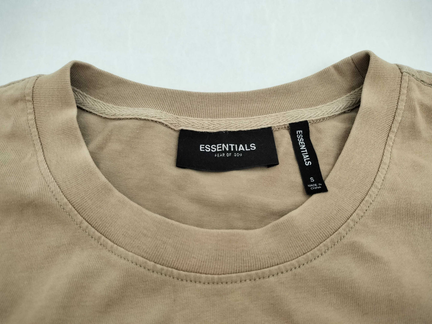 ESSENTIALS Back Logo T-Shirt