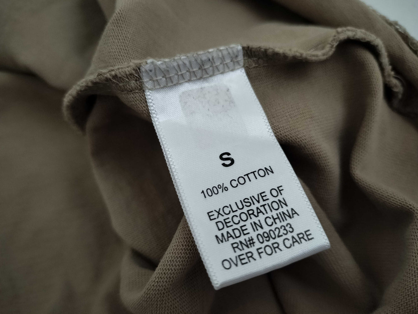 ESSENTIALS Back Logo T-Shirt