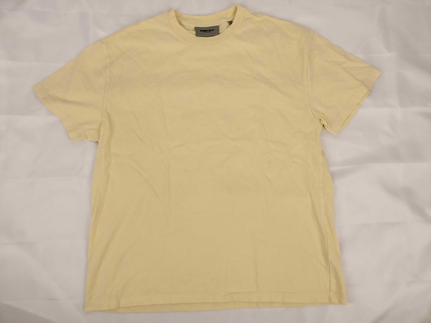 ESSENTIALS Back Logo T-Shirt Ivory T-Shirt