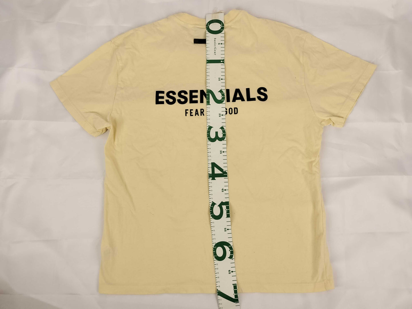ESSENTIALS Back Logo T-Shirt Ivory T-Shirt