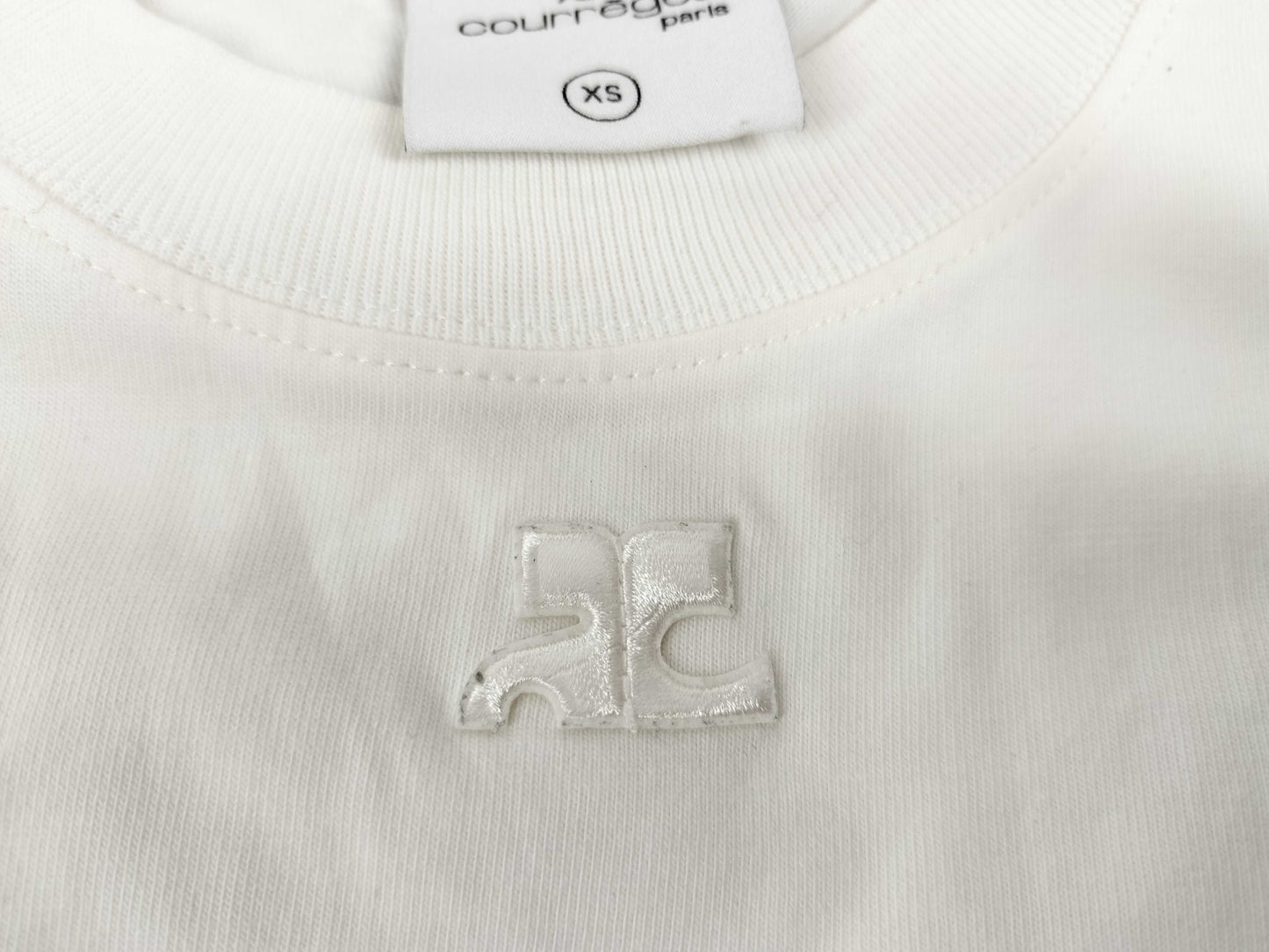 Courreges Courreges Short Sleeve T-Shirt White T-Shirt