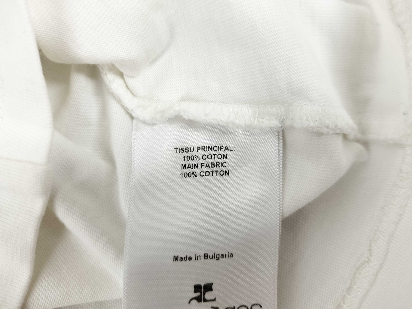 Courreges Courreges Short Sleeve T-Shirt White T-Shirt