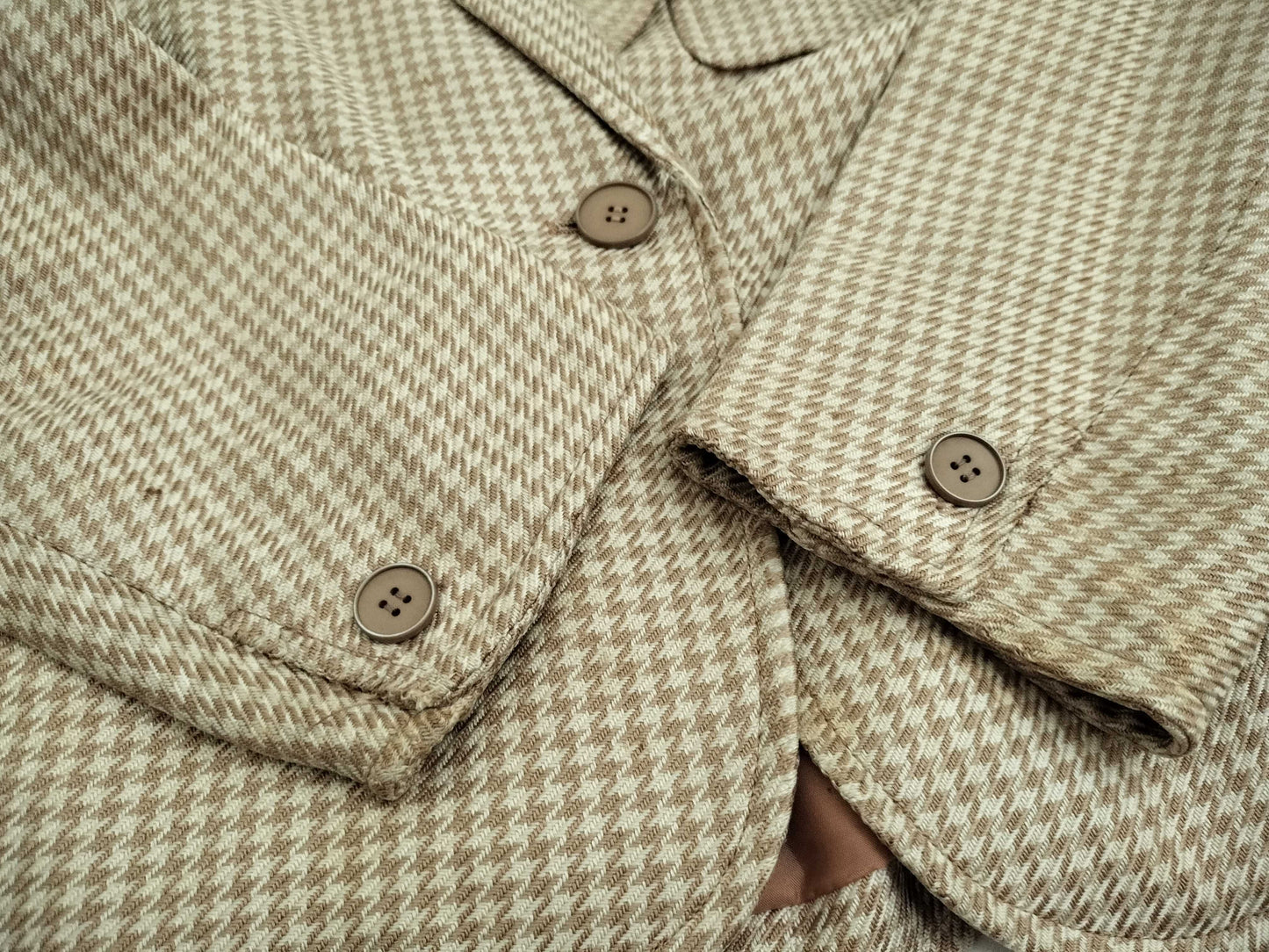 SAINT LAURENT SAINT LAURENT psris Houndstooth Jacket Jacket