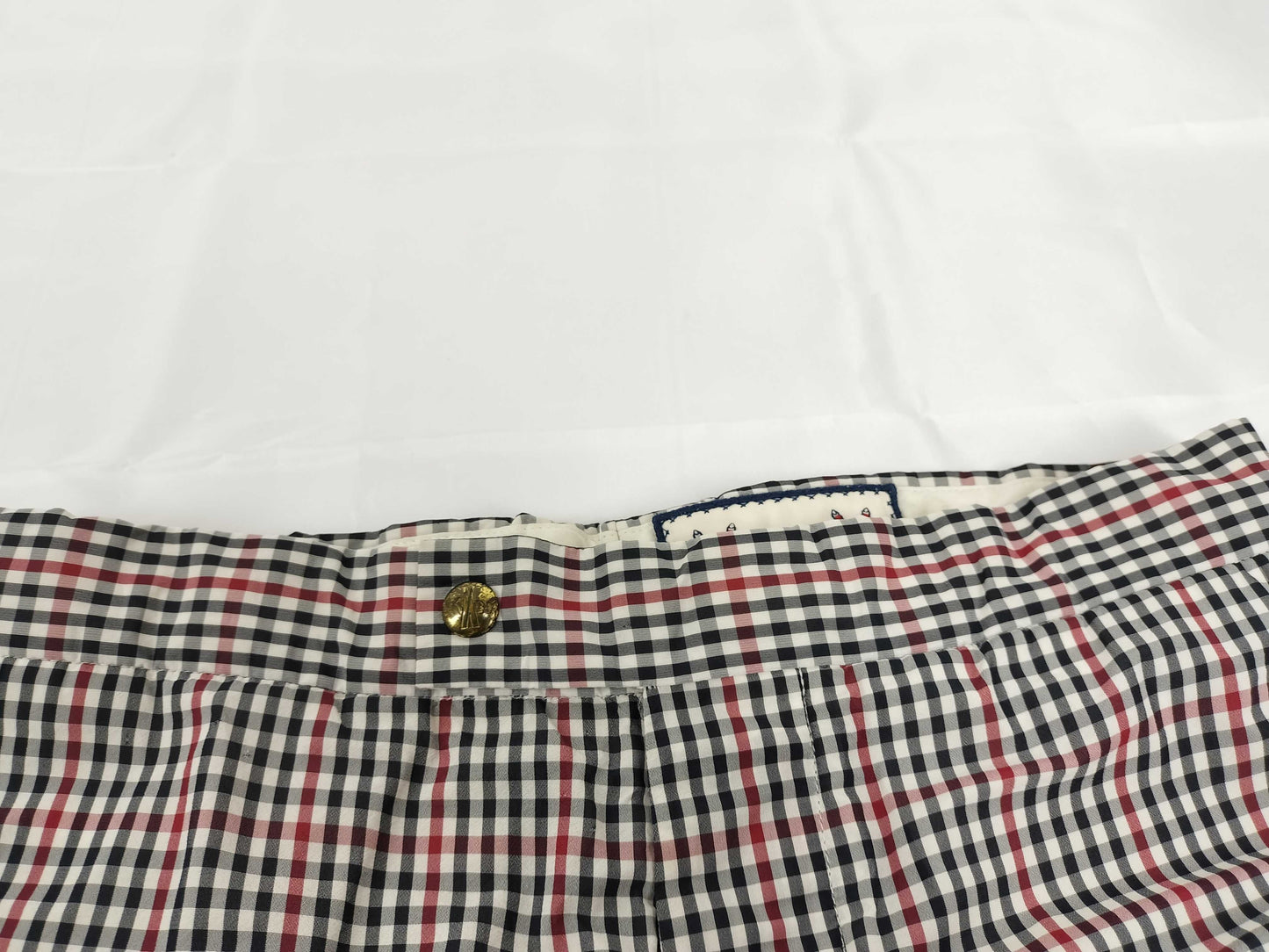 MONCLER MONCLER GAMME BLEU Check Shorts Pants