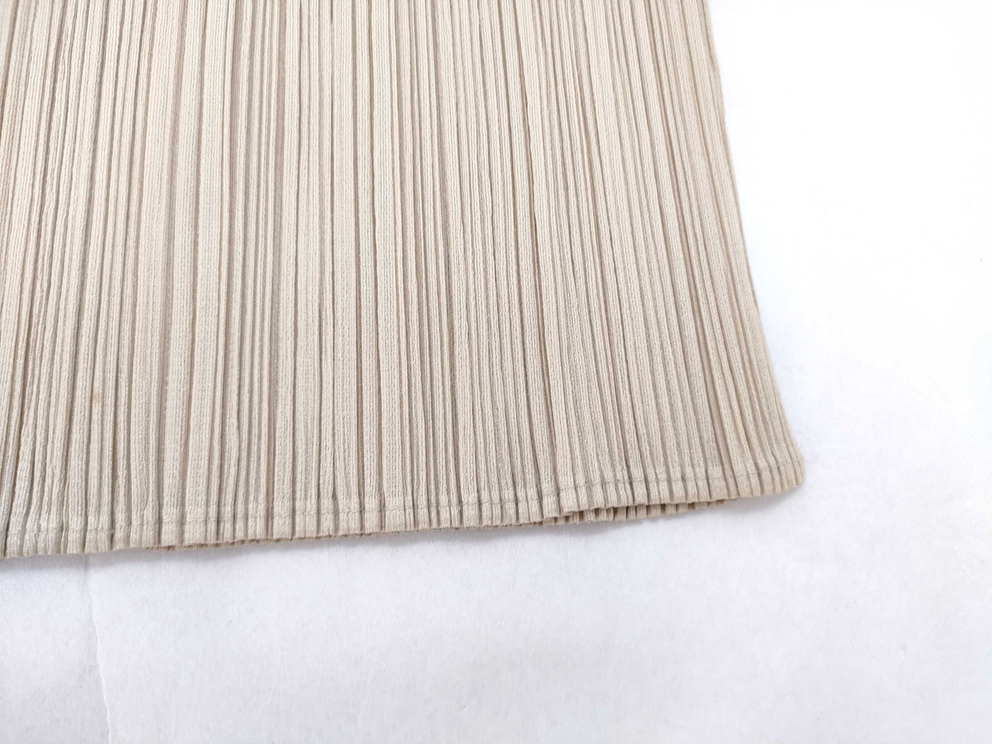 PLEATS PLEASE PLEATS PLEASE Top One-Button Shirt Beige Tops