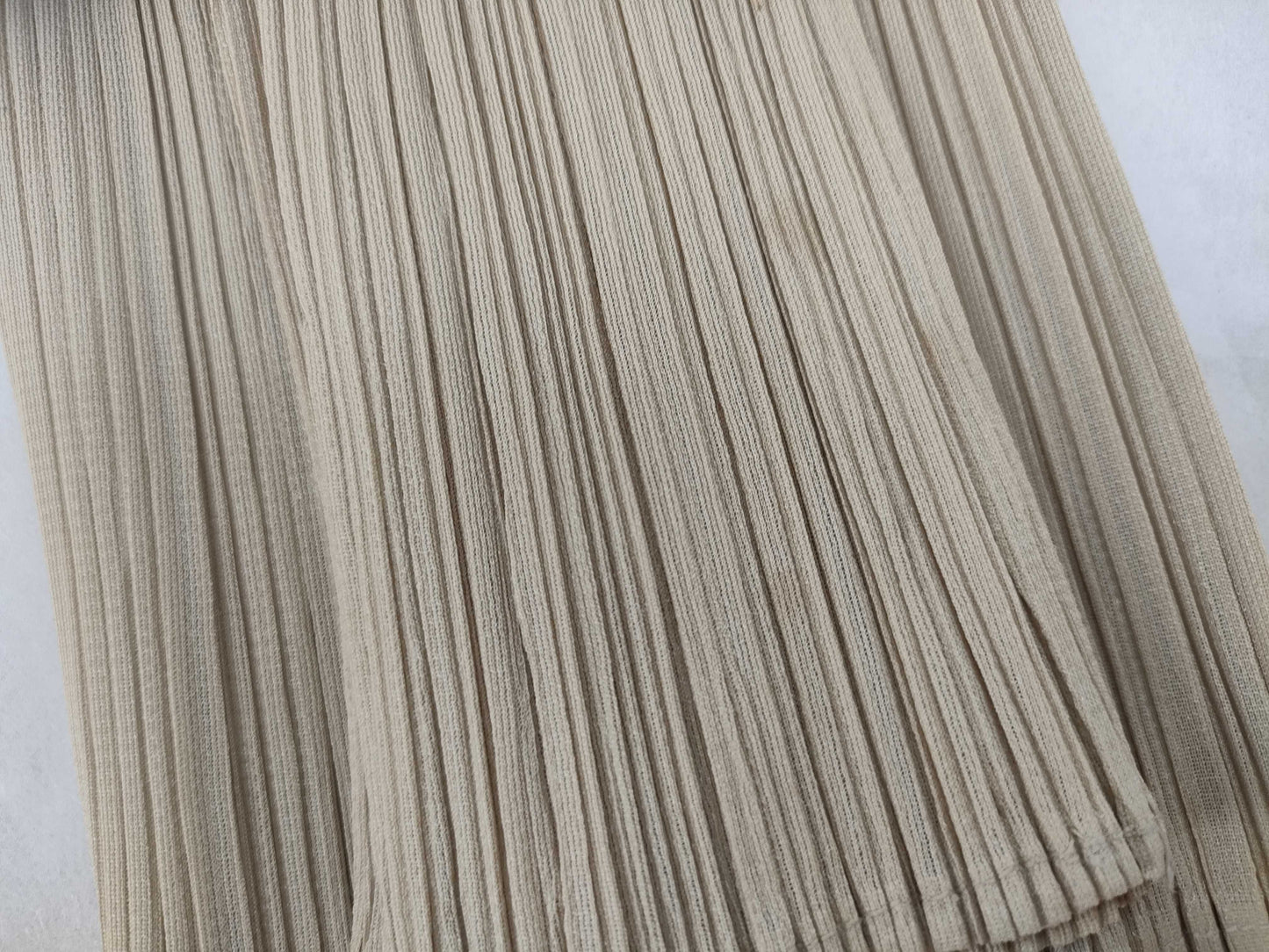 PLEATS PLEASE PLEATS PLEASE Top One-Button Shirt Beige Tops
