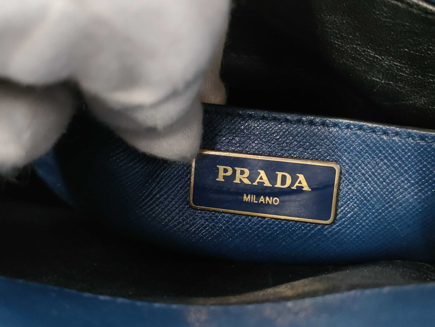 PRADA PRADA Handbag Blue Bag