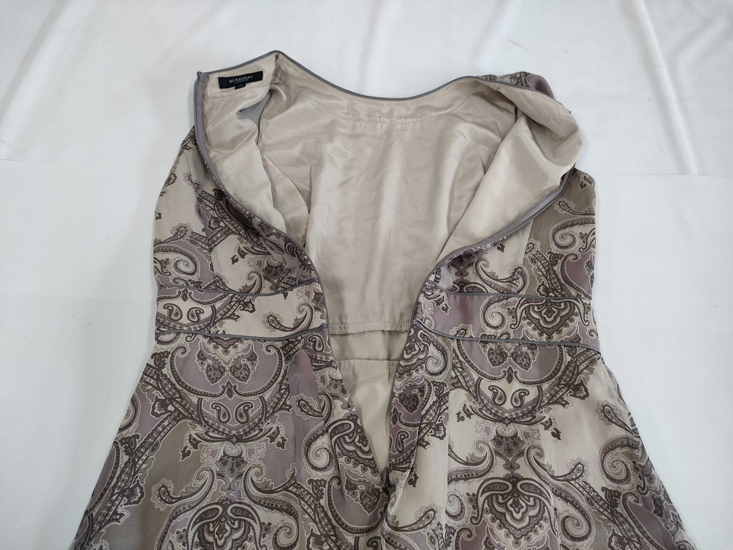 BURBERRY BURBERRY Silk Sleeveless Dress Dress