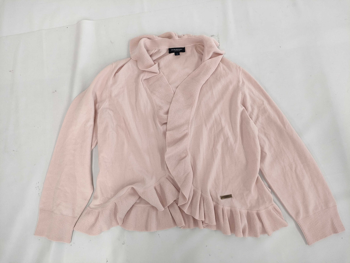 BURBERRY BURBERRY Ruffle Cardigan 2 Cardigan
