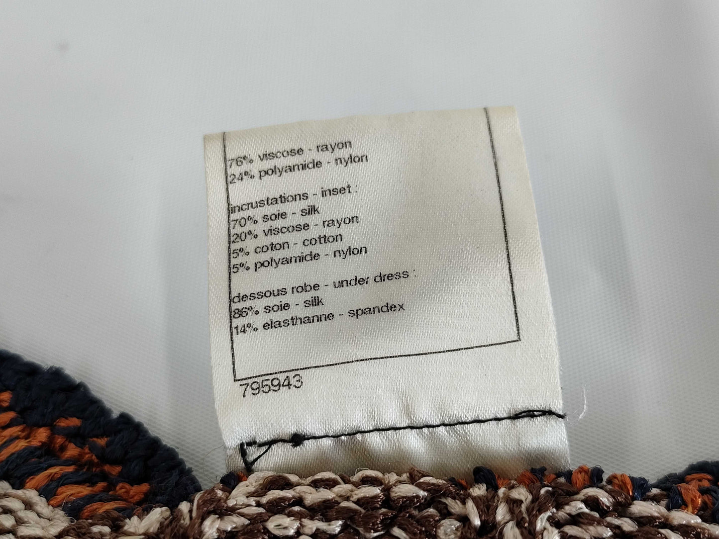 CHANEL Tweed Dress with Coco Mark