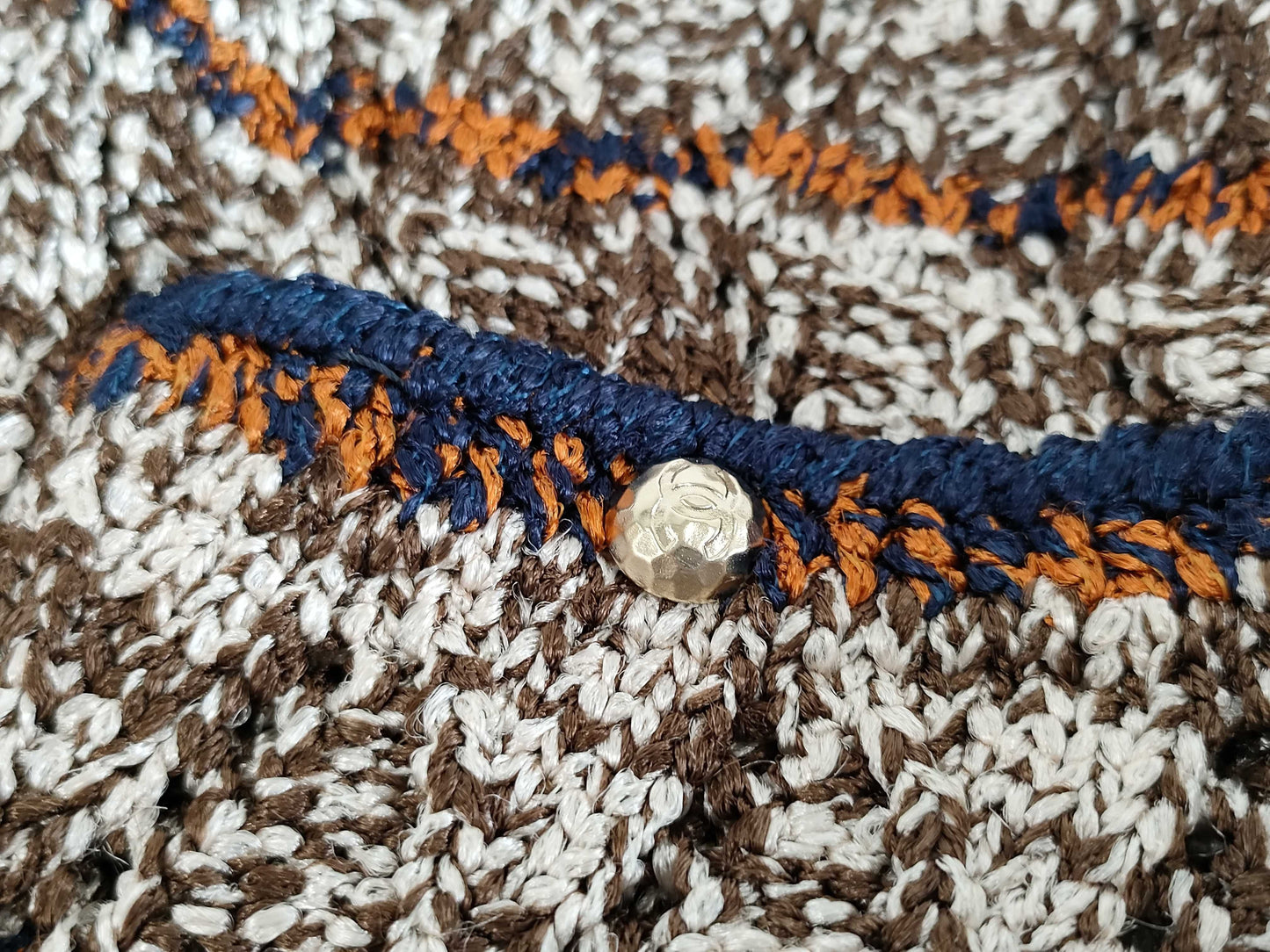 CHANEL Tweed Dress with Coco Mark